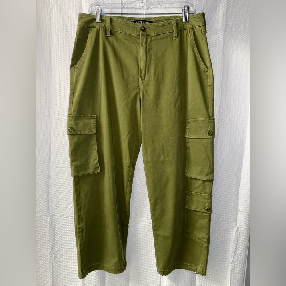 Liverpool Green Pants Size 10